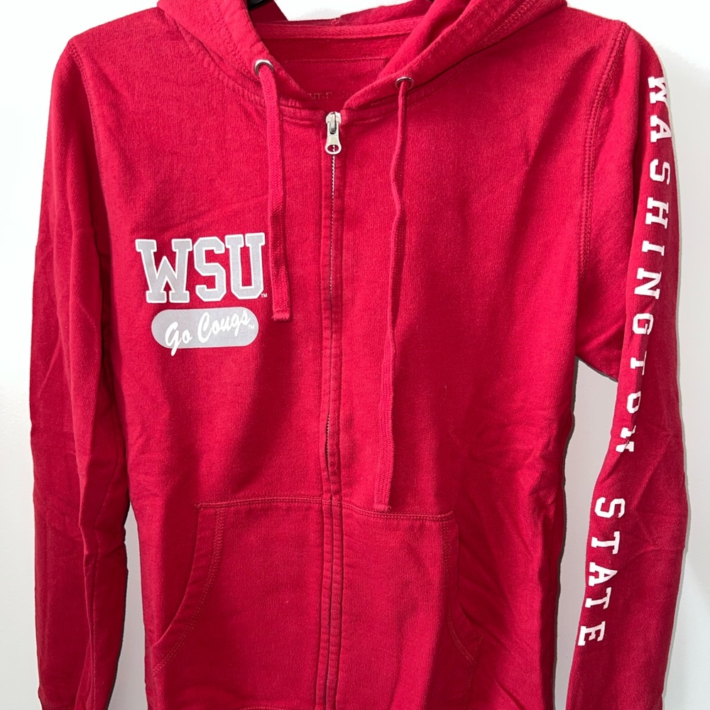 WSU zip up hoodie